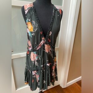 Free People Floral Tunic